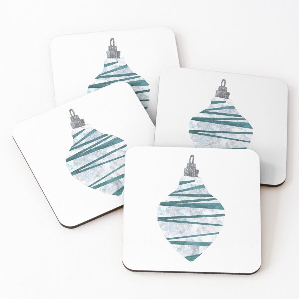 Item preview, Bauble - Blue scribbly designed and sold by BabbanGaelg.