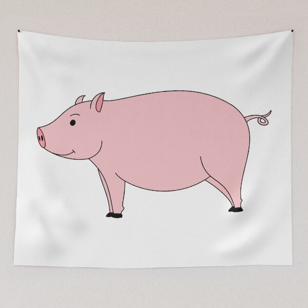 Item preview, Cute pig sticker designed and sold by Sharath98.