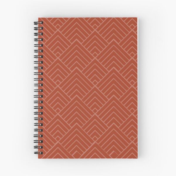 Item preview, Rust color geometric pattern designed and sold by TheWalnut.