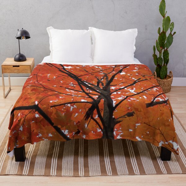 Item preview, Orange Maple Leaves Horizontal designed and sold by Susie Kramer.