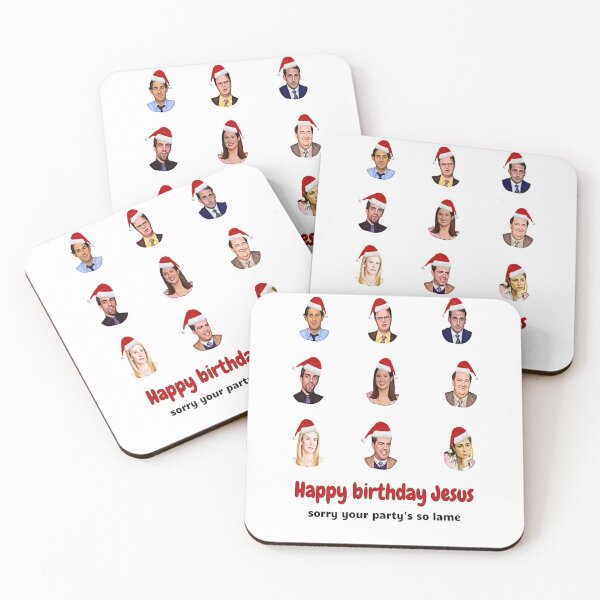 Item preview, The Office Christmas, Micheal Scott, Happy birthday Jesus, sorry your partys so lame designed and sold by avit1.