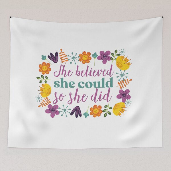 Item preview, She Believed She Could So She Did designed and sold by gsproductsgs.
