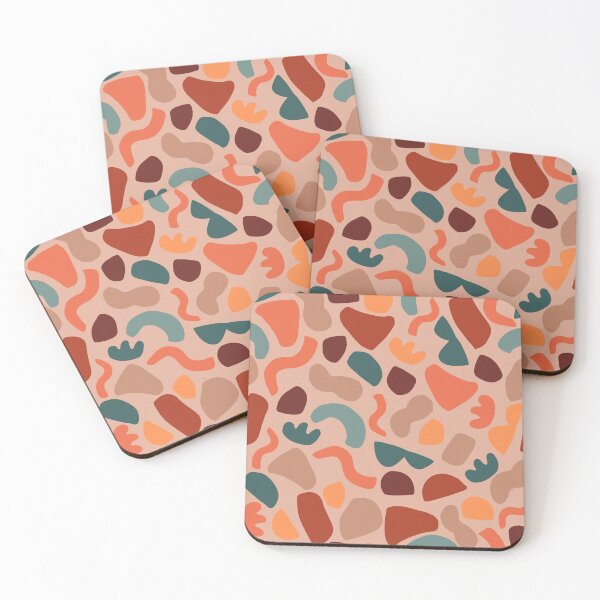 Item preview, Desert Landscape Abstract Shapes  designed and sold by Nina Raby - Jones.