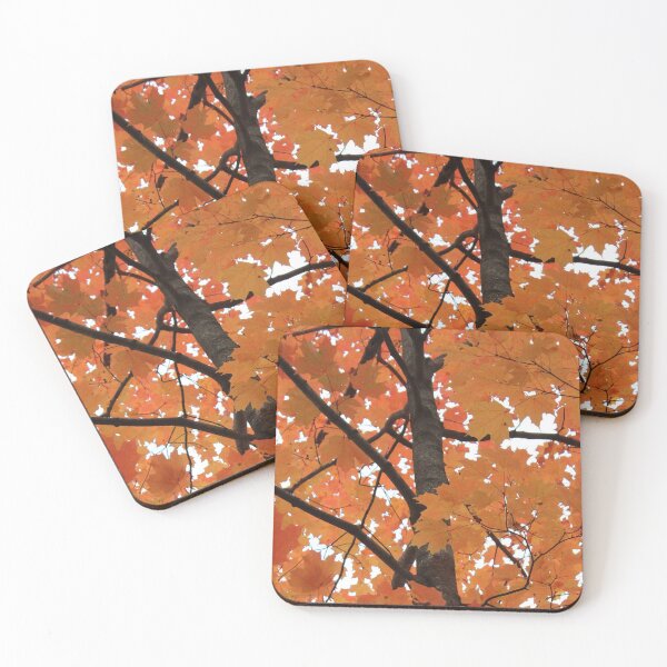 Item preview, Orange Maple Leaves designed and sold by Susie Kramer.