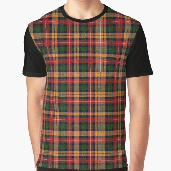 Scottish Tartan | Plaid Check Pattern Graphic T-Shirt
