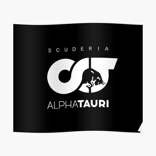 Alpha Tauri F1 Team Posters | Redbubble