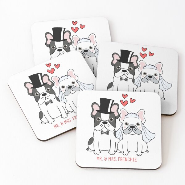 Item preview, Mr. and Mrs. Frenchie designed and sold by ShiroDesign.
