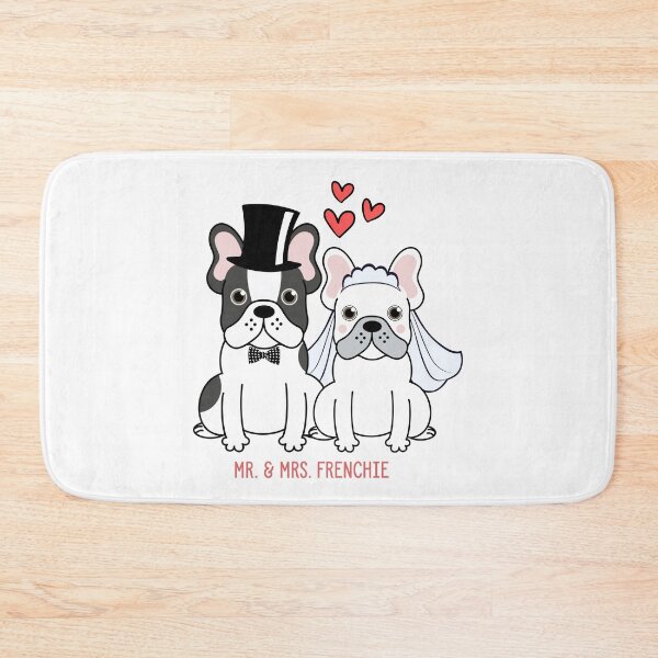 Item preview, Mr. and Mrs. Frenchie designed and sold by ShiroDesign.