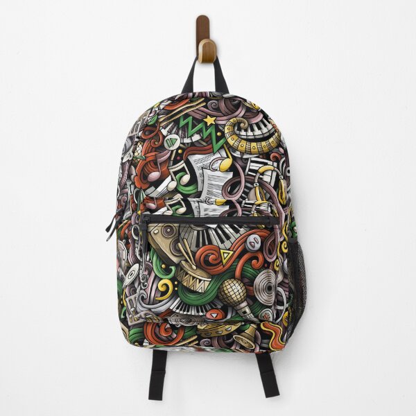 Item preview, Music Hand Draw 3d Pattern graffiti Art Beat Texture Mic designed and sold by elhefe.