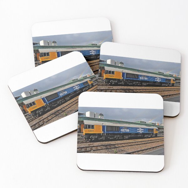 Item preview, Class 66 loco with rainbow designed and sold by Random Railways.
