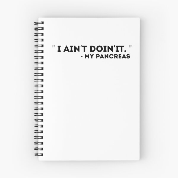 Item preview, Copy of Diabetes Funny quote . I Ain’t Doin’It - My Pancreas  designed and sold by Mr Wolf.