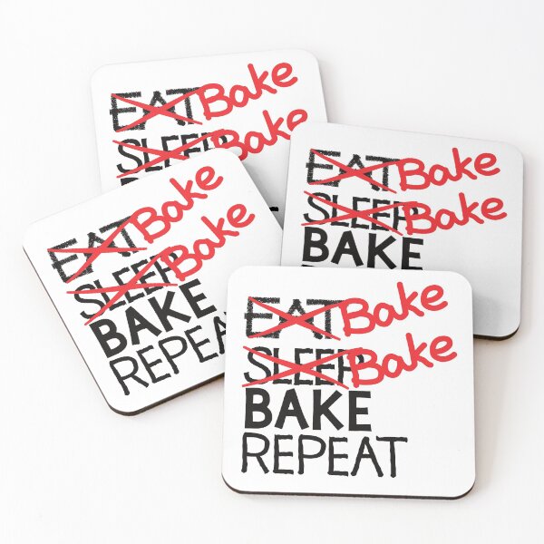 Item preview, Bake bake bake repeat designed and sold by ReluctantChickn.