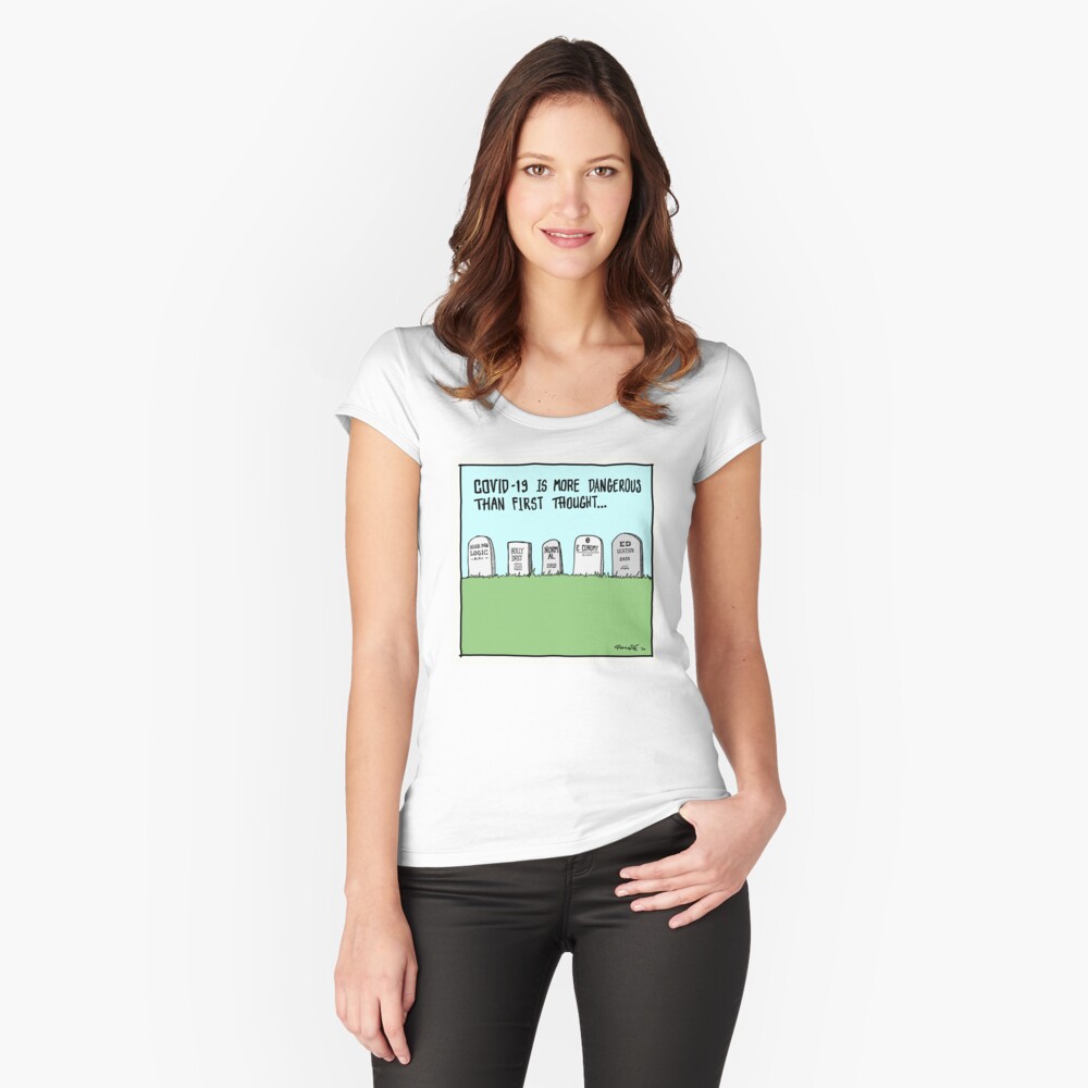Item preview, Fitted Scoop T-Shirt designed and sold by Zealandzest.
