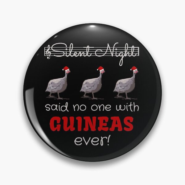 Item preview, Silent Night For Guineas designed and sold by topisawtees.