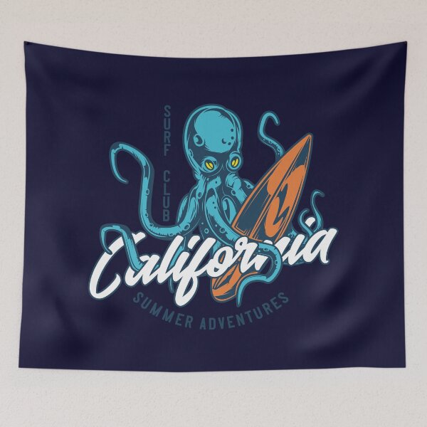Item preview, Surf club California designed and sold by DreamInk Studio.
