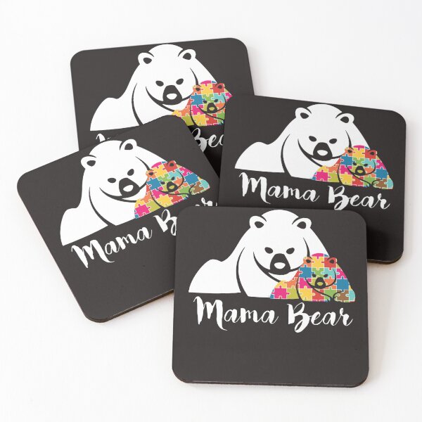 Item preview, Mama bear autism awareness mothers day designed and sold by KarimCarleab.