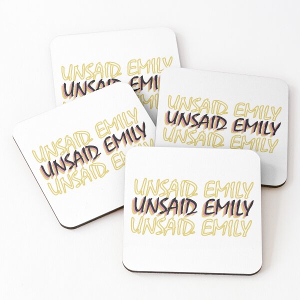 Item preview, Unsaid Emily Sticker designed and sold by BasicWear.