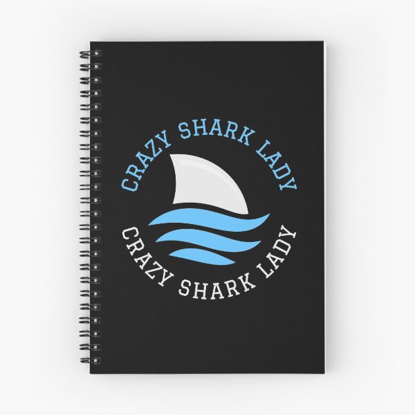 Item preview, Crazy Shark Lady Fin designed and sold by jacks-tees.