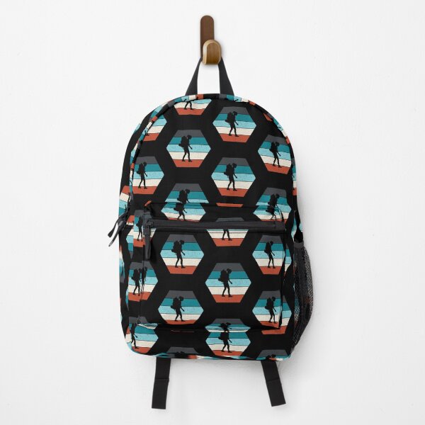 Item preview, Wanderlust - Woman Backpacker designed and sold by HeatherPore.