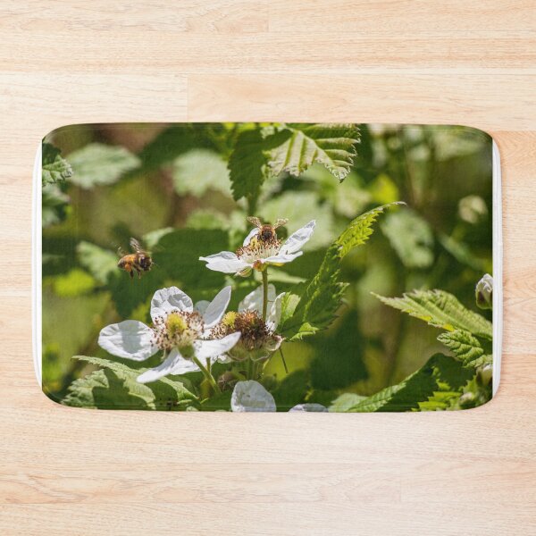 Item preview, Sunny Blossom Bee Pollinators  designed and sold by FigTreeMagick.