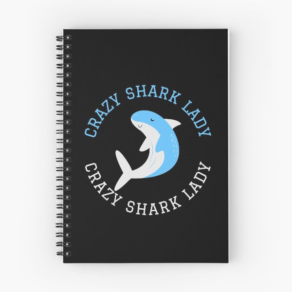 Item preview, Crazy Shark Lady Peaceful designed and sold by jacks-tees.