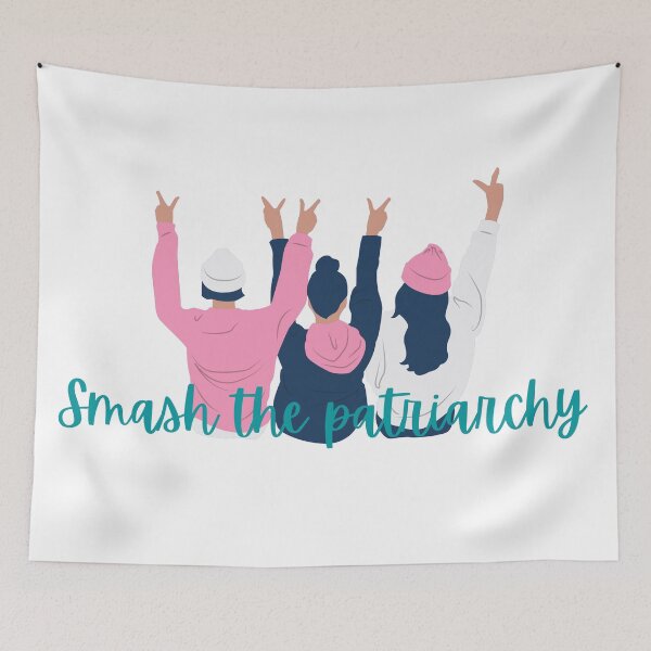 Item preview, Feminist Squad Goal Smash the Patriarchy Together designed and sold by Dani Mullins.
