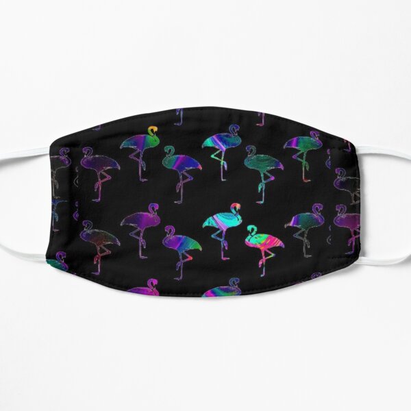 Flamingo Pattern Flat Mask