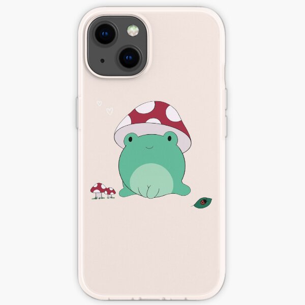 Mushroom Frog iPhone Soft Case