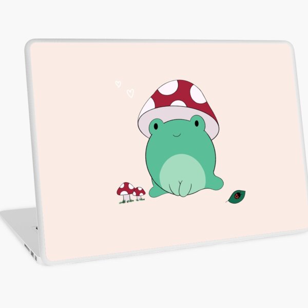 Mushroom Frog Laptop Skin