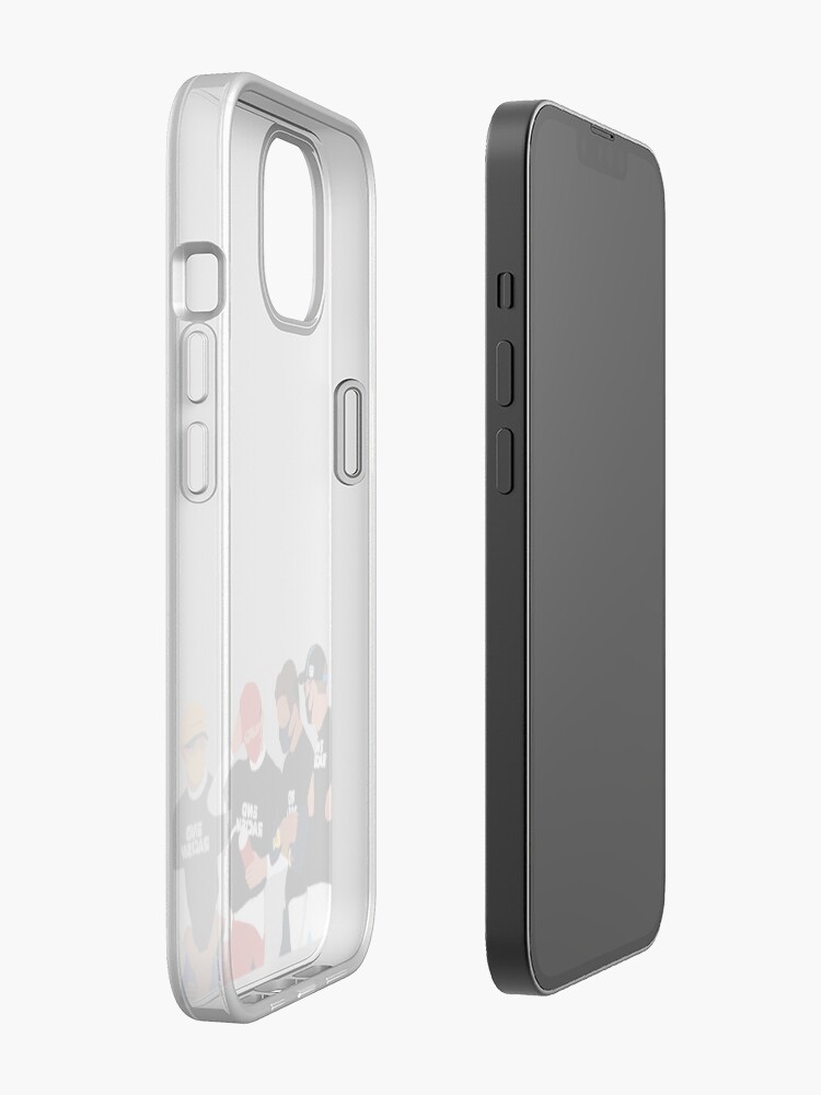 Alternative Ansicht von Zuckende Truppe iPhone-Hülle