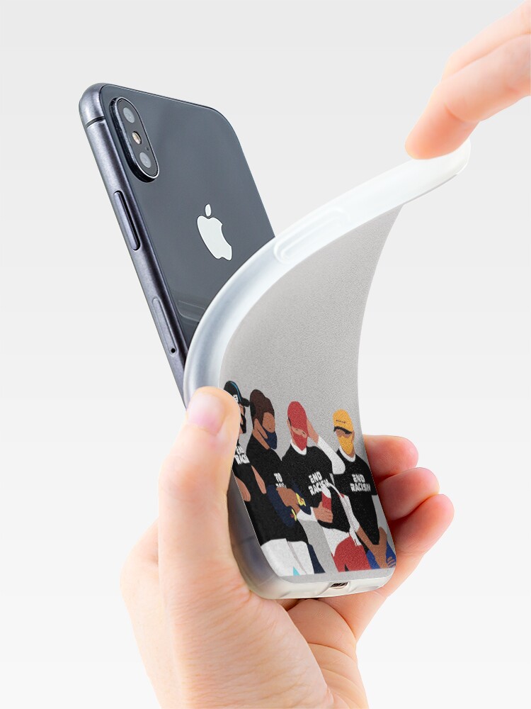 Alternative Ansicht von Zuckende Truppe iPhone-Hülle