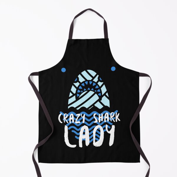 Item preview, Crazy Shark Lady Knitting designed and sold by jacks-tees.