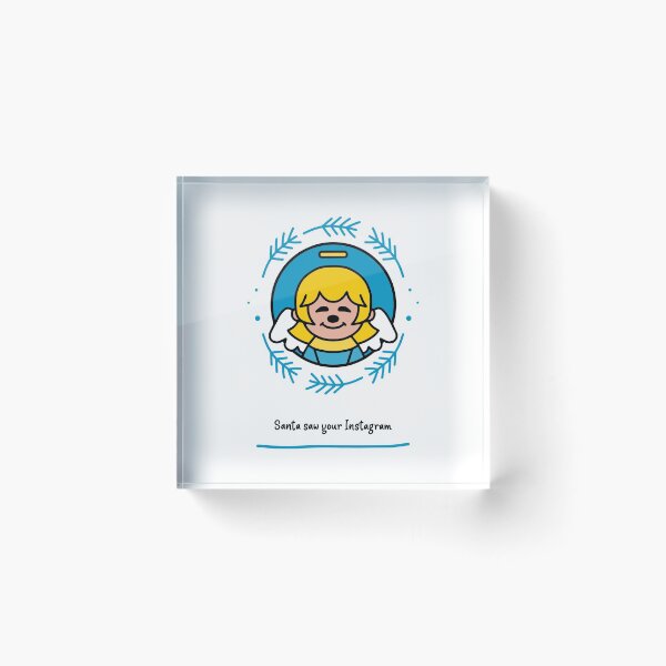 Item preview, Santa Saw Your Instagram designed and sold by unikologo.
