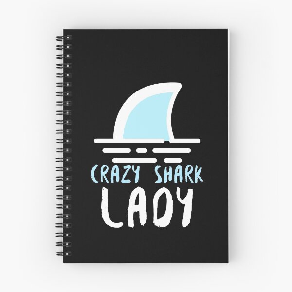 Item preview, Crazy Shark Lady Fin Water designed and sold by jacks-tees.