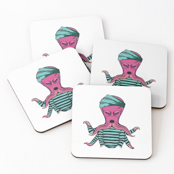 Item preview, Angry kraken with turban  designed and sold by 397HOUSE Your happy time.