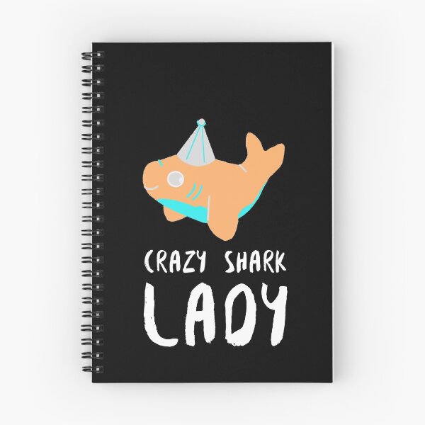 Item preview, Crazy Shark Lady Cartoon Party designed and sold by jacks-tees.