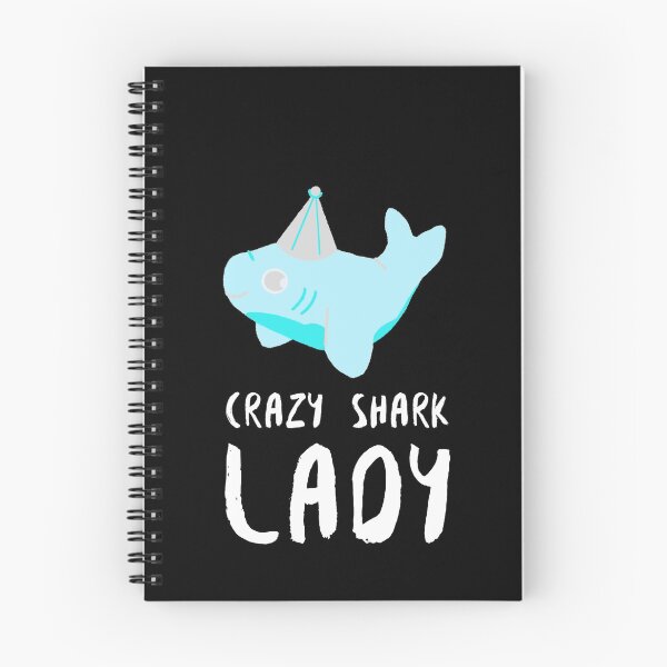 Item preview, Crazy Shark Lady Cartoon Party designed and sold by jacks-tees.