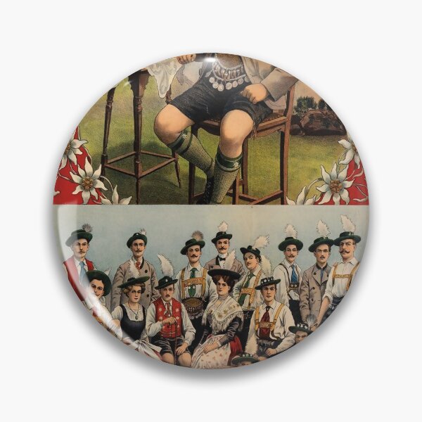Item preview, retro urfidele oberlandler kapelle edelweiss designed and sold by CorasPosters.
