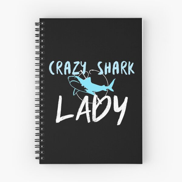 Item preview, Crazy Shark Lady designed and sold by jacks-tees.