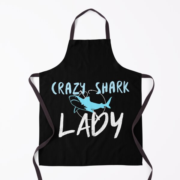 Item preview, Crazy Shark Lady designed and sold by jacks-tees.
