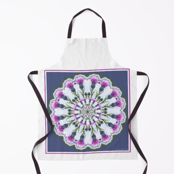 Item preview, Purple Thistle Flower Mandala Meditation designed and sold by Shannon McCarthy.