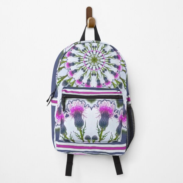 Item preview, Purple Thistle Flower Mandala Meditation designed and sold by Shannon McCarthy.