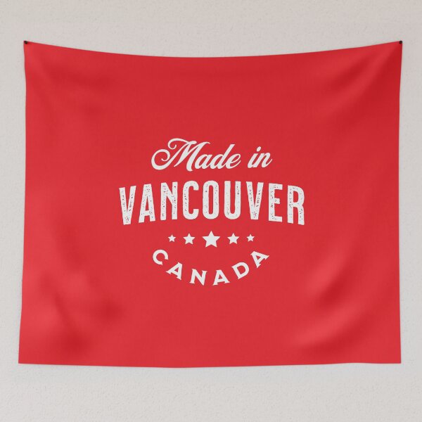 Item preview, Made In Vancouver, Canada - Vintage Logo Red designed and sold by VicEllisArt.