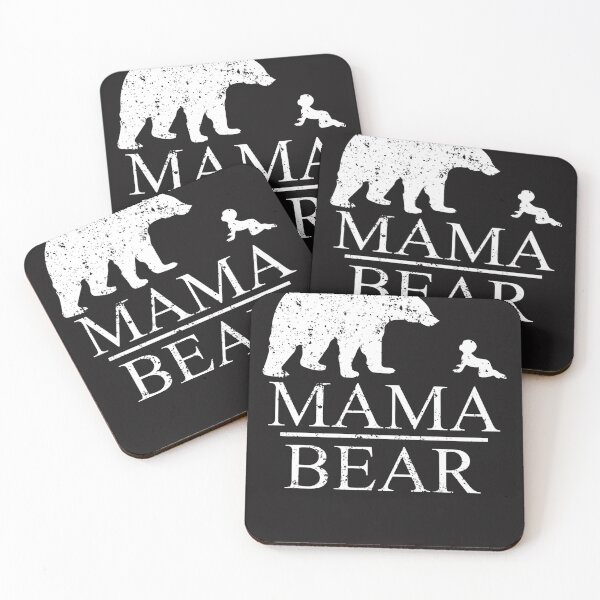 Item preview, Mama Bear Funny Bear With Baby designed and sold by CarrowLyn.