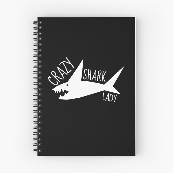 Item preview, Crazy Shark Lady Scary designed and sold by jacks-tees.