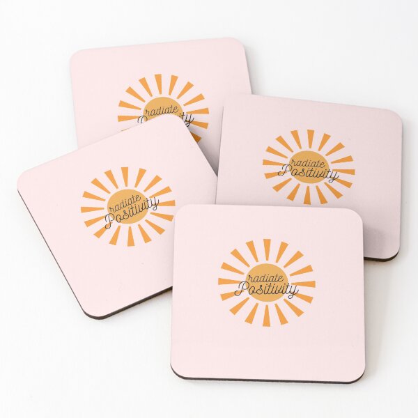 Item preview, Radiate Positivity Sticker designed and sold by Paper Hearteu.