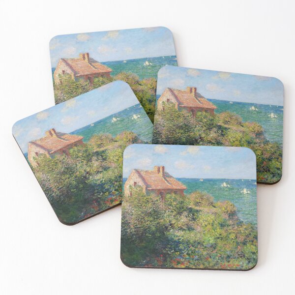 Item preview, Claude Monet - Fisherman's Cottage at Varengeville (1882) designed and sold by HistoryRestored.