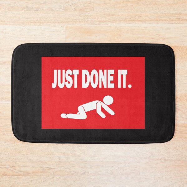 Item preview, JUST DONE IT (RED) designed and sold by onemoormove.