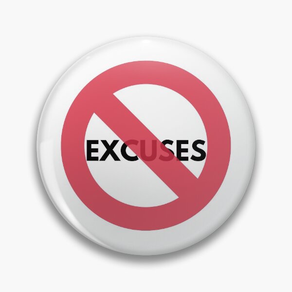 Item preview, No Excuses Gym Quote designed and sold by yasmh.