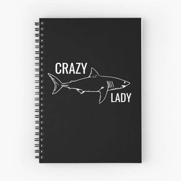 Item preview, Crazy Shark Lady designed and sold by jacks-tees.